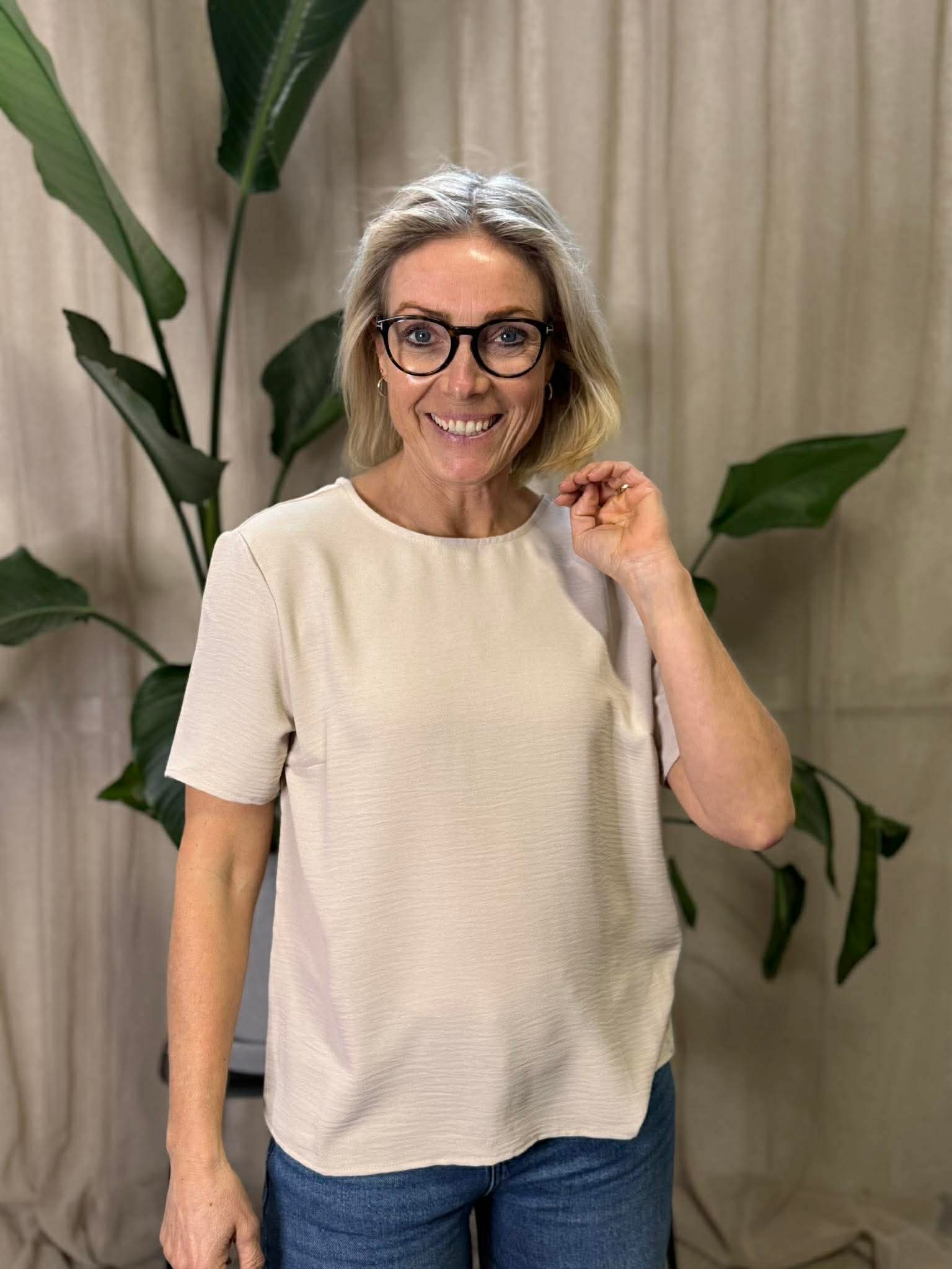 PCANNA Top - Silver Gray